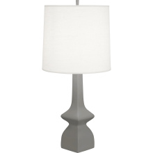Robert Abbey MST10 - Matte Smokey Taupe Jasmine Table Lamp