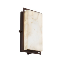Justice Design Group ALR-7562W-DBRZ - Avalon Small ADA Outdoor/Indoor LED Wall Sconce