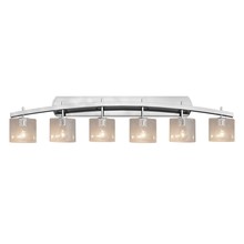 Justice Design Group FSN-8596-30-SEED-CROM - Archway 6-Light Bath Bar