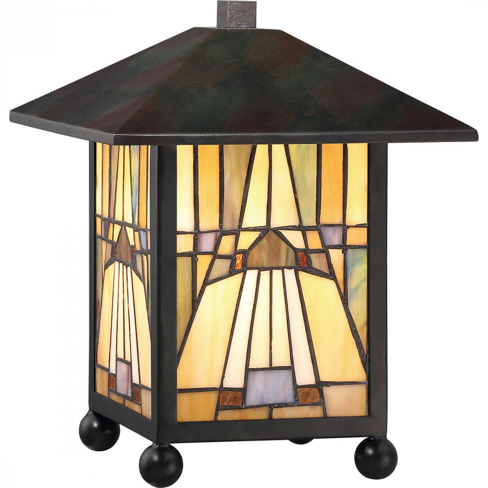 Inglenook 1-Light Valiant Bronze Table Lamp