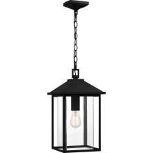 Quoizel FTC1910EK - Fletcher 1-Light Earth Black Outdoor Hanging Lantern