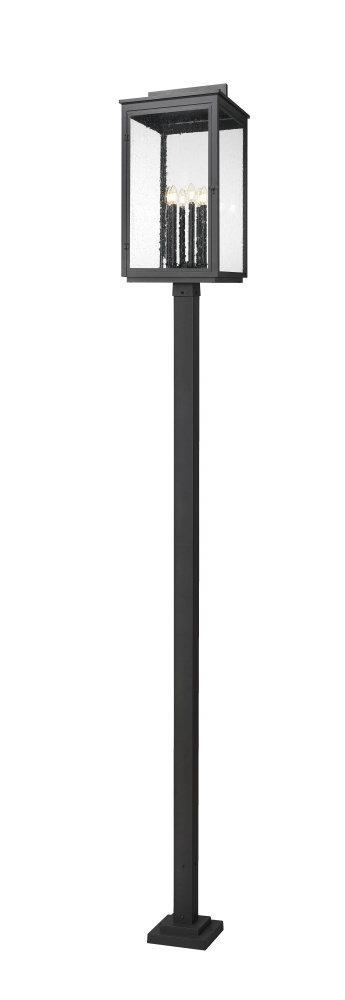 6 Light Outdoor Post Mounted Fixture