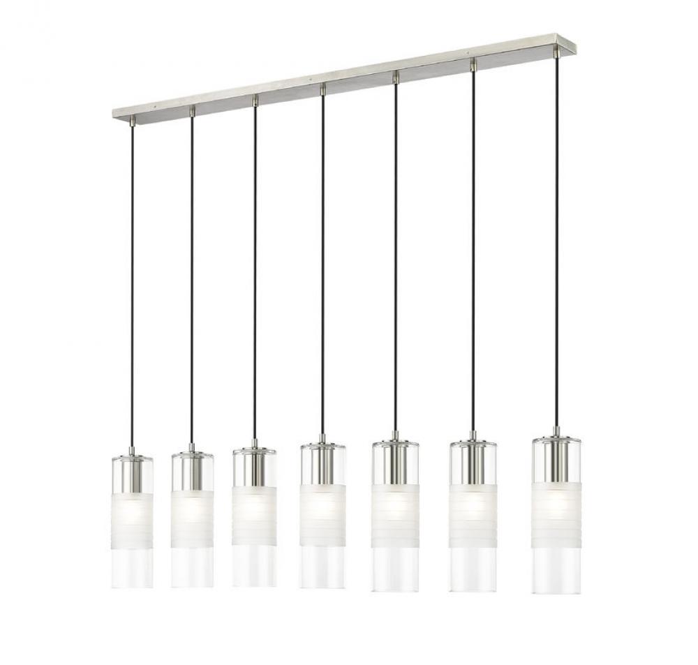 7 Light Linear Chandelier