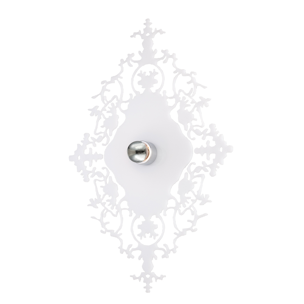 Royal, 1Lt Wall Sconce, White