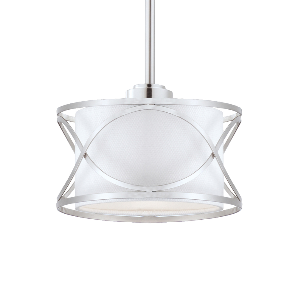 Solo, 1Lt Pendant, Brush Nickel