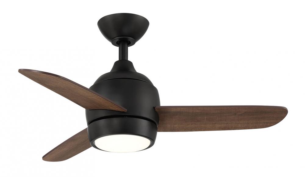 The Mini 36" Indoor/Outdoor CCT LED Ceiling Fan