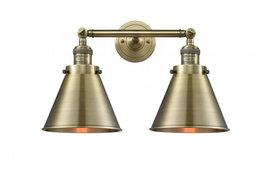 Appalachian - 2 Light - 18 inch - Antique Brass - Adjustable Bath Vanity Light