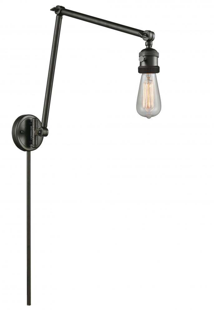 Bare Bulb - 1 Light - 5 inch - Oil Rubbed Bronze -Adjustable Swing Arm