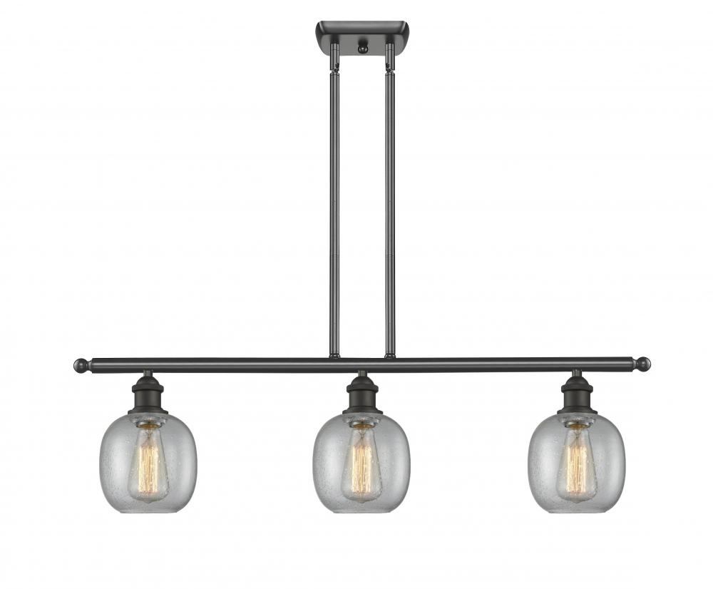 Belfast - 3 Light - 36 inch - Oil Rubbed Bronze - Stem hung - Island Light