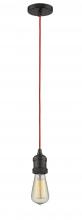 Innovations Lighting 200C-OB-R - Bare Bulb 1 Light Mini Pendant