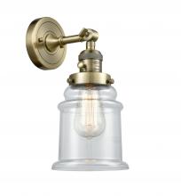 Innovations Lighting 203SW-AB-G182 - Canton - 1 Light - 7 inch - Antique Brass - Adjustable Sconce