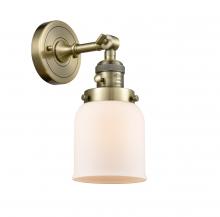 Innovations Lighting 203SW-AB-G51 - Bell - 1 Light - 5 inch - Antique Brass - Adjustable Sconce