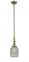 Innovations Lighting 206-AB-G262 - Stanton - 1 Light - 6 inch - Antique Brass - Stem Hung - Adjustable Mini Pendant
