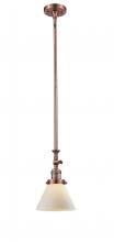 Innovations Lighting 206-AC-G41 - Cone - 1 Light - 8 inch - Antique Copper - Stem Hung - Adjustable Mini Pendant
