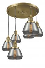 Innovations Lighting 212/6-BB-G173 - Fulton 6 Light Multi-Pendant
