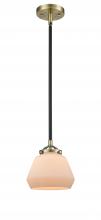 Innovations Lighting 284-1S-BAB-G171 - Fulton - 1 Light - 7 inch - Black Antique Brass - Stem hung - Mini Pendant