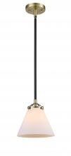 Innovations Lighting 284-1S-BAB-G41 - Cone - 1 Light - 8 inch - Black Antique Brass - Stem hung - Mini Pendant