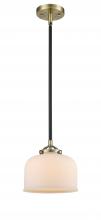 Innovations Lighting 284-1S-BAB-G71 - Bell - 1 Light - 8 inch - Black Antique Brass - Stem hung - Mini Pendant