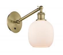 Innovations Lighting 317-1W-AB-G101 - Belfast - 1 Light - 6 inch - Antique Brass - Adjustable Sconce