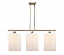 Innovations Lighting 516-3I-AB-G111-L - Cobbleskill - 3 Light - 36 inch - Antique Brass - Stem hung - Island Light
