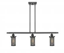 Innovations Lighting 516-3I-OB-220 - Bleecker 3 Light Island Light