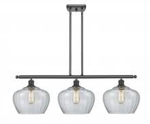 Innovations Lighting 516-3I-OB-G92-L - Fenton - 3 Light - 38 inch - Oil Rubbed Bronze - Stem hung - Island Light