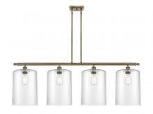 Innovations Lighting 516-4I-AB-G112-L - Cobbleskill - 4 Light - 48 inch - Antique Brass - Cord hung - Island Light