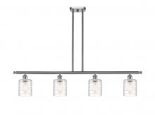 Innovations Lighting 516-4I-SN-G1113 - Cobbleskill - 4 Light - 48 inch - Brushed Satin Nickel - Cord hung - Island Light