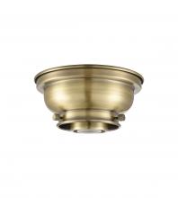 Innovations Lighting 623-1F-AB - Franklin Restoration - 1 Light - 6 inch - Antique Brass - Flush Mount