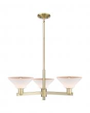 Innovations Lighting 716-3CR-AB-G131 - Orwell - 3 Light - 30 inch - Antique Brass - Stem hung - Pendant