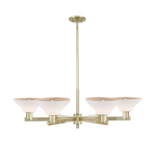 Innovations Lighting 716-6CR-AB-G131 - Orwell - 6 Light - 38 inch - Antique Brass - Stem hung - Chandelier
