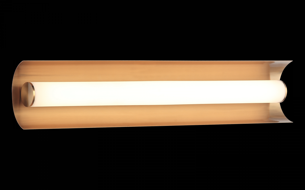 Norvan Aged Gold Brass Wall Sconce