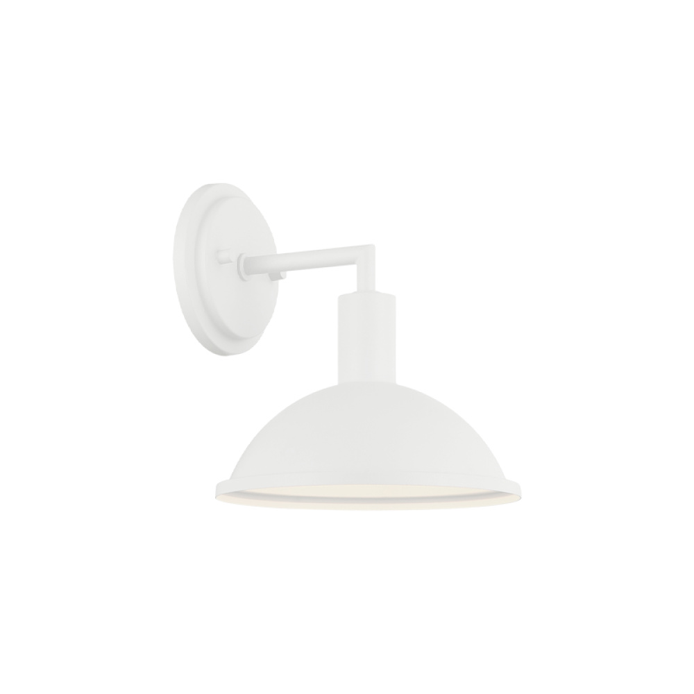 Farmley Matte White Outdoor Lighting