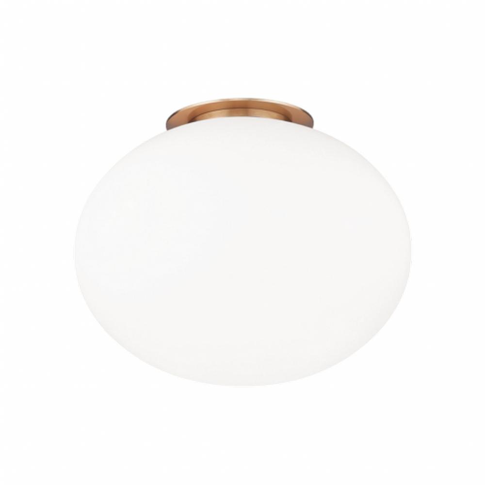 Mayu Aged Gold Brass Wall Sconce / Ceiling Mount