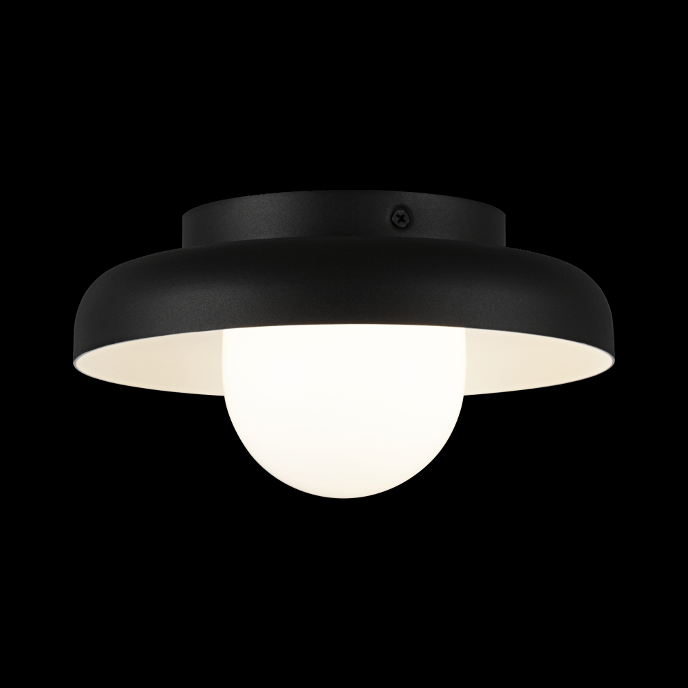 Creston Matte Black Ceiling Mount