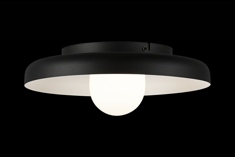 Creston Matte Black Ceiling Mount