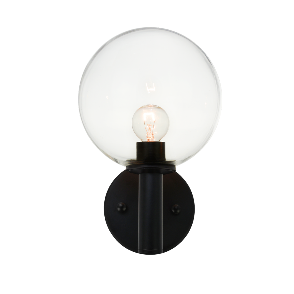 Cosmo Black Wall Sconce