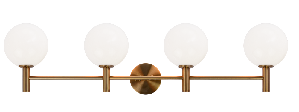 Cosmo Aged Gold Brass Wall Sconce