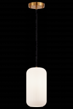 Matteo Lighting C61002AGOP - Charismo Aged Gold Brass Pendant