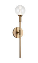 Matteo Lighting W64801AGCL - Candlestix Wall Sconce