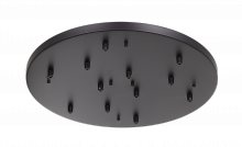 Matteo Lighting CP0112BK - Multi Ceiling Canopy (Line Voltage) Black Canopy