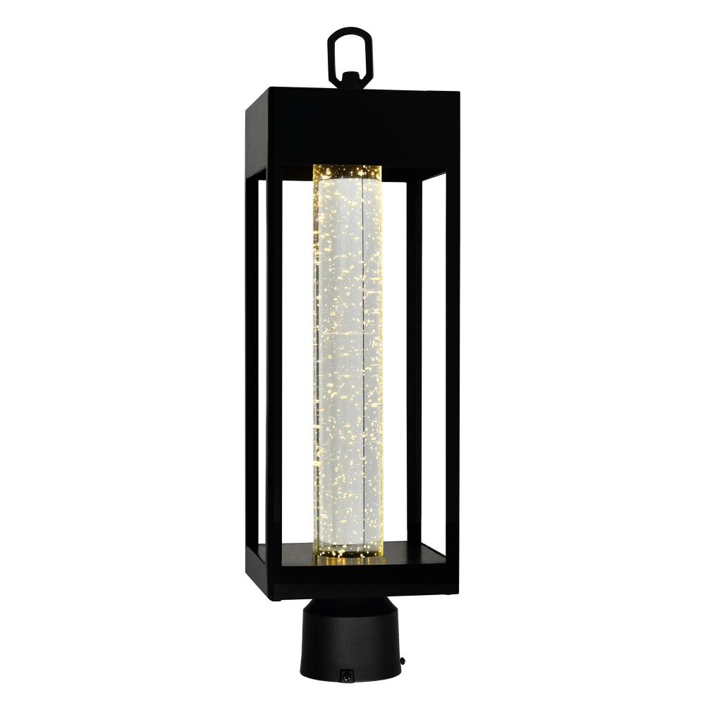 Rochester Integrated LED Black Outdoor Lantern Head