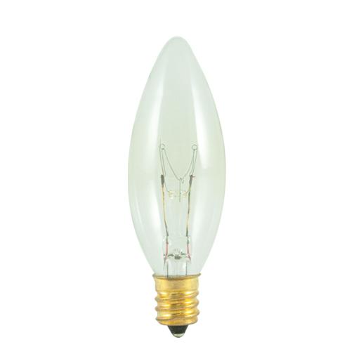 15W B8 TORPEDO CLEAR E12 120V