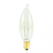 Bulbrite 493115 - 15W CA8 FLAME CLEAR E12 120V