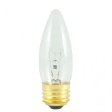 Bulbrite 495040 - 40W B10 TORPEDO CLEAR E26 120V