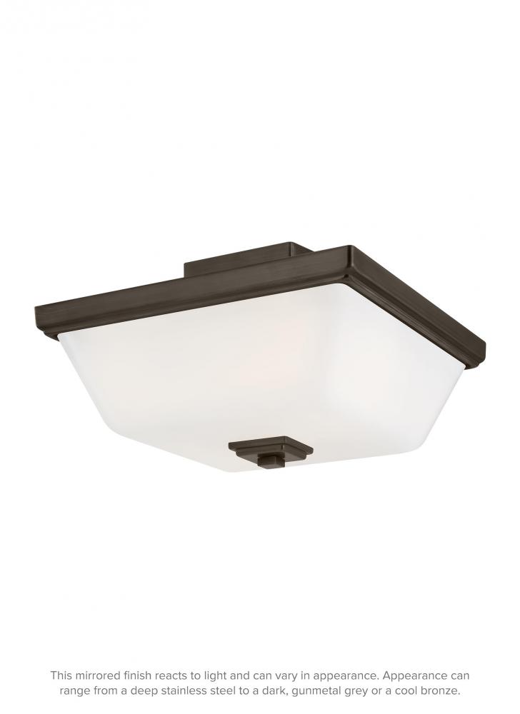 Two Light Semi-Flush Mount