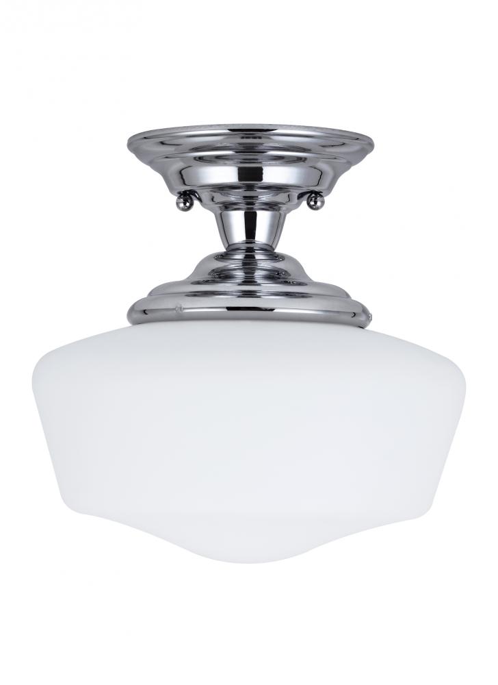 Academy One Light Semi-Flush Mount