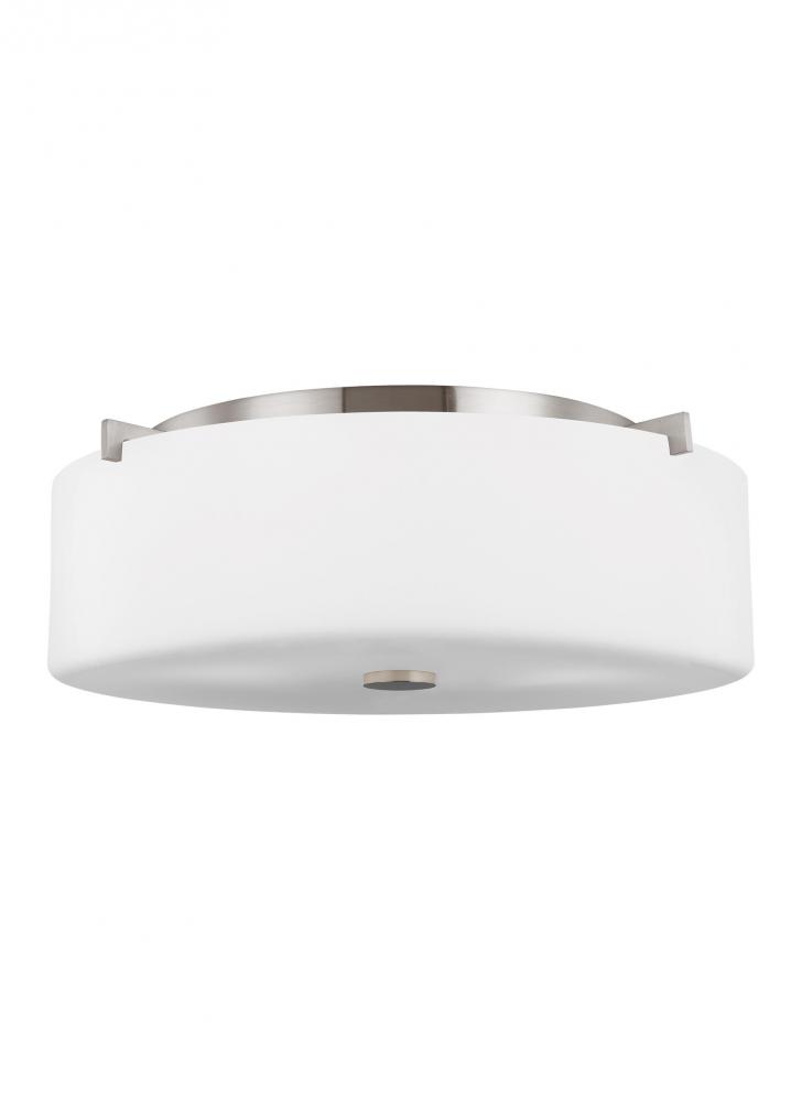 Sunset Drive Large Three Light Flush Mount