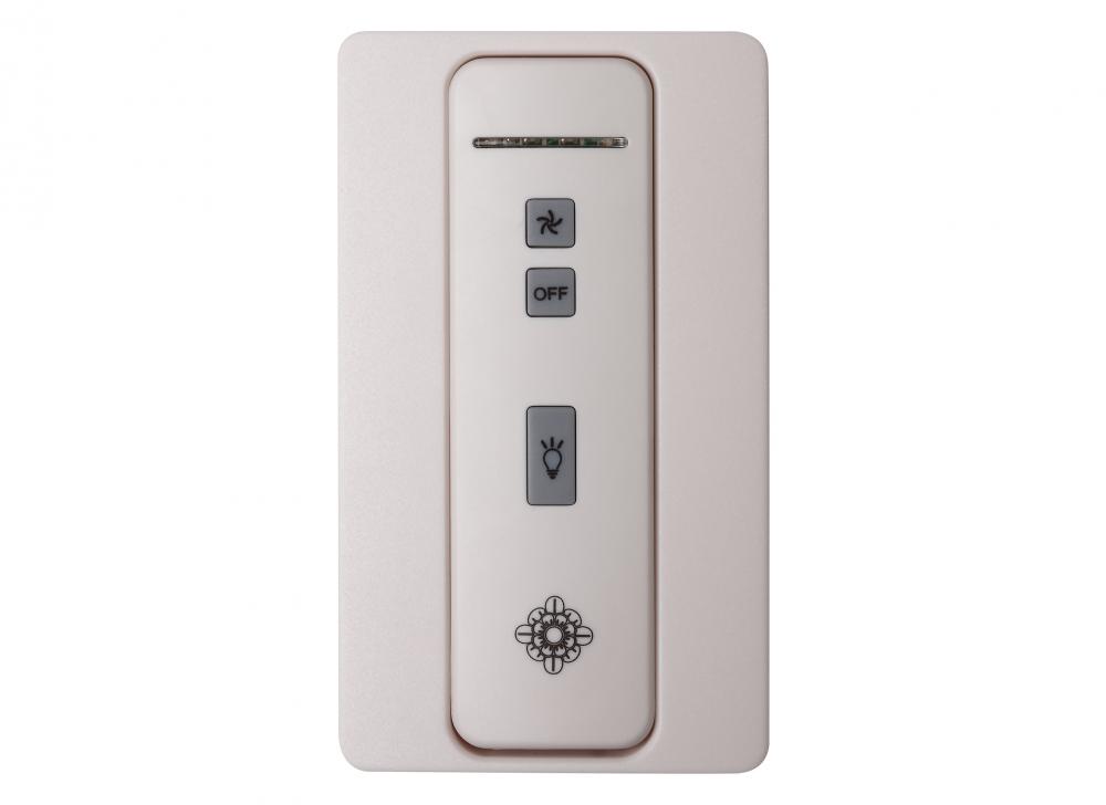 Hand-held 4-speed remote control, TRANSMITTER ONLY. Fan speed & downlight control. (non-reversing)