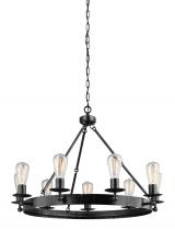 Generation Lighting 3110209-846 - Ravenwood Manor Nine Light Chandelier